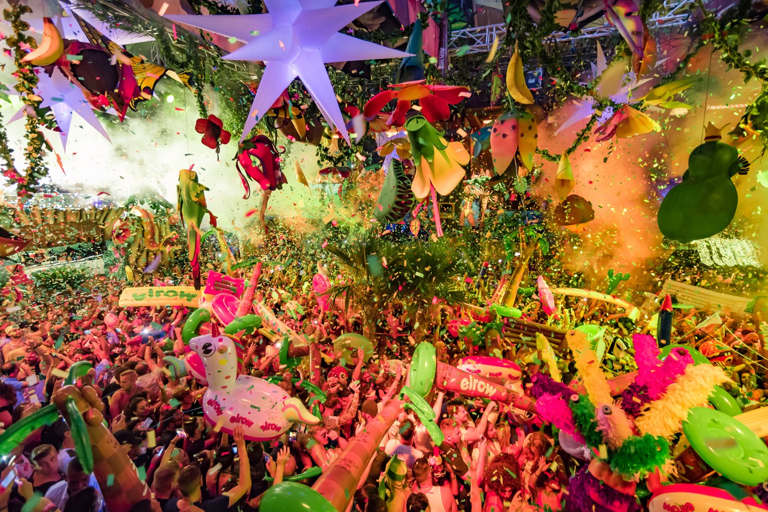 Brand new theme for elrow opening Spotlight